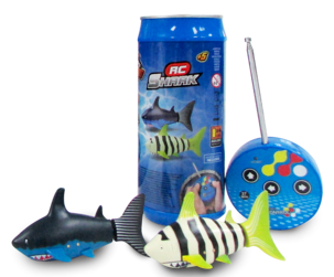 Radiostyrd haj Shark in a can