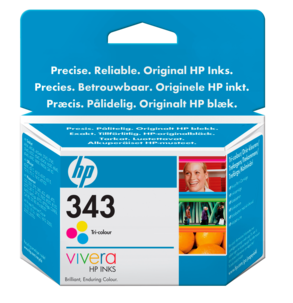 HP 343 mustepatruuna