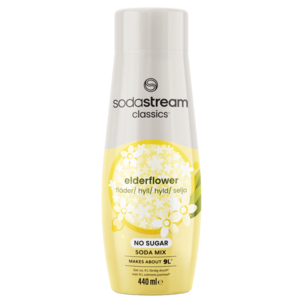 SodaStream Elderflower No Sugar, 440 ml