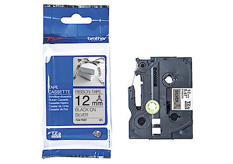 Märkband Satin Brother TZe-R931, silver