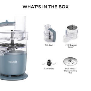 Kenwood MultiPro Go matberedare, blå, FDP22.130GY