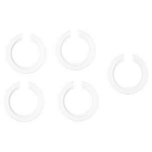 Skärmring adapter E27 till E14 vit, 5-pack