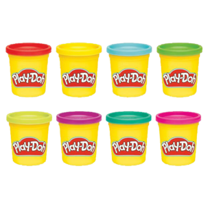 Play-Doh Muovailuvaha 4 kpl, yli 2-vuotiaille