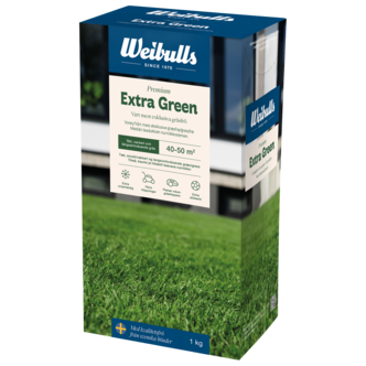 Weibulls Extra Green Nurmikon siemenet, 1 kg