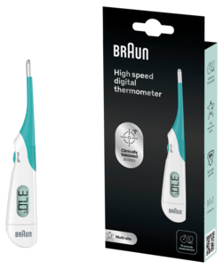 Braun digital febertermometer PRT 1000