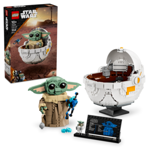 LEGO Star Wars Grogu ja leijuvaunut 75403, yli 10-vuotiaille