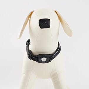 Anmiki hundhalsband med AirTag-hållare