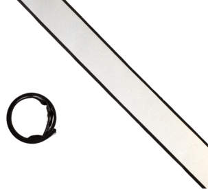 Reflexband snap, 2-pack, Clas Ohlson