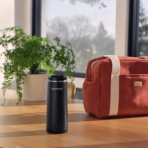 Baby Brezza Superfast Portable Warmer flaskvärmare, svart