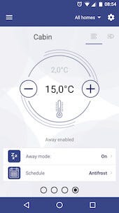 Adax Clea H08KWT panelelement med WiFi 800 W
