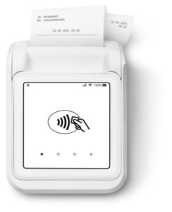 SumUp Solo Printer kortläsare och kvittoskrivare