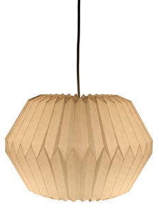 Origamivalaisin, valkoista paperia