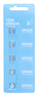 SR626 sølvoksidbatteri 1,5 V, 5-pakning