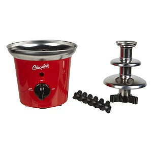 Sjokoladefontene rød