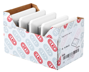 2-vägs infällt vägguttag ELKO RS