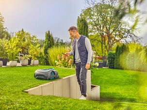 Gardena Smart Sileno Free 1000 robotgräsklippare, utan kabel, GPS
