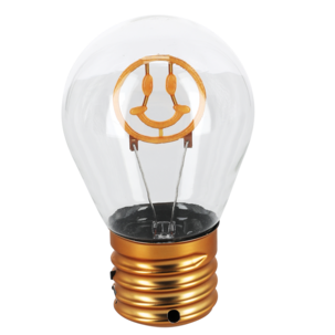 Oppladbar bordlampe med lysende motiv, Northlight, 11 cm
