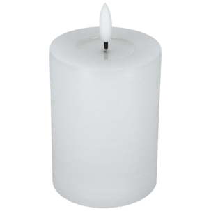Northlight blockljus LED med timer, vitt