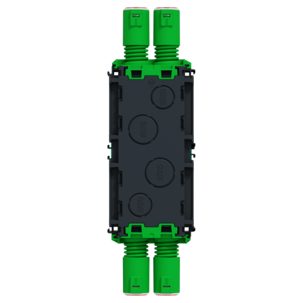 Schneider Multifix Laiterasia, kaksiosainen rasia, rappauskansi