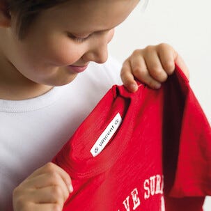 Dymo LetraTag Iron-on märkband tygetiketter