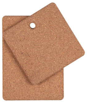 Grytunderlägg i kork, 2-pack