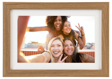 Exibel digital fotoram 10,1 tum med WiFi