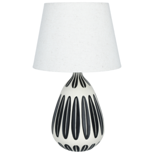 Greta bordlampe keramikk, håndmalt, 41,5 cm