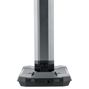 Exibel RGB skrivbordslampa med trådlös laddare, dimbar