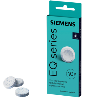 Siemens TZ80001B rengjøringstablett kaffemaskin, 10-pakning