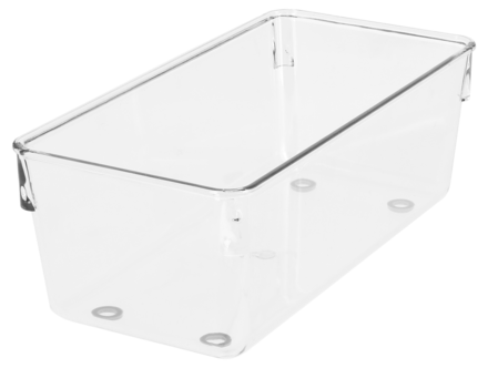 Skuffeinnsats transparent høyde 7,3 cm