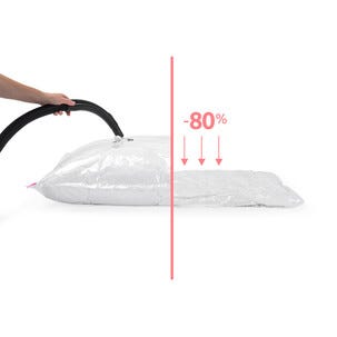 Vakuumpåsar för kläder och täcke, 2-pack