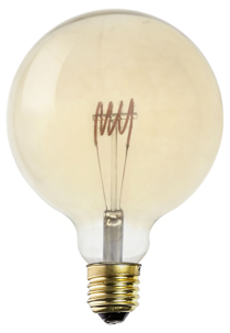 Deltaco Smart LED-lampa glob E27 4 W dimbar, SH-CHE27G125