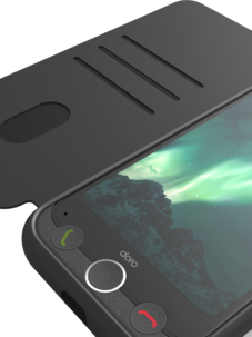 Doro Aurora Wallet Case Lompakkokotelo A30 / A31 -puhelimelle