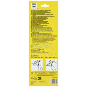 Sugelist til Kärcher vindusvasker, 280 mm, 2-pakning