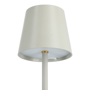 Northlight uppladdningsbar bordslampa solcell utomhus, 36,5 cm