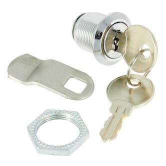 Lås til frittstående postkasse