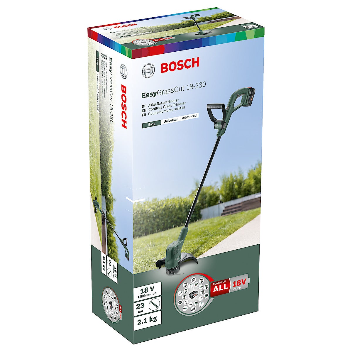 Bosch EasyGrassCut 18-230, gresstrimmer | Clas Ohlson
