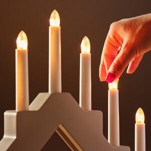 LED-pærer til adventsstake E10, 10-55 V, 4-pakning, Northlight
