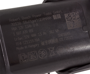 Batteri Bosch PBA 12 V/1,5 Ah LI