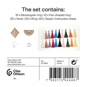 DIY-kit örhängen, 10-pack