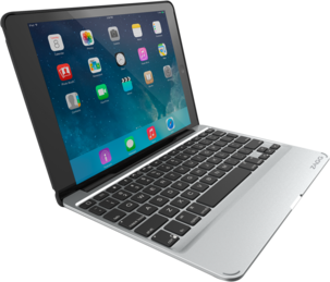 Zagg Slim Book, futteral med tastatur for iPad Air 2