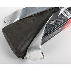 Lufttorkande lera DAS Mineral Black, svart, 800 g