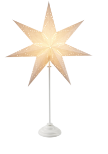 Adventsstjärna på fot Lovisa