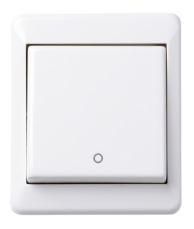 Elko RS påvegg strømbryter 2-pol, IP21, Nordic renhvit.