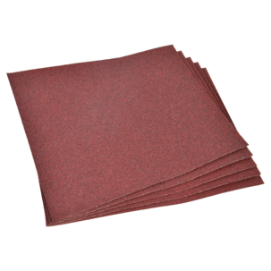 Cocraft sandpapir for tre og metall, 230 x 280 mm, 5-pakning