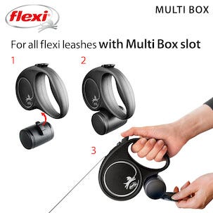 Flexi Multi-box pås- och godisbehållare till hundkoppel