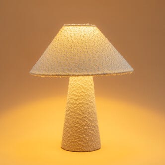 Tove bordslampa tyg, beige, 36 cm, Northlight 
