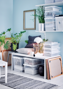 SmartStore Home förvaringslåda med lock