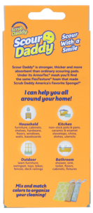 Scrub Daddy vaskesvamp Scour Daddy, 3-pakning