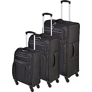 Resväskor 3-pack Asaklitt Lightweight 